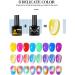 Stylish Gel Polish | Beginners Nail Gel | Glitter Nail Polish Neon Cat Eye Gel Polish Magnetic Cat Eye Gel Polish UV Gel Nail Polish Sparkling Gel Polish High Gloss Gel Polish Perfect Use for Nai - Buy Online on GoSupps.com