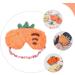 Zerodeko Carrot Eye Mask - Plush Cartoon Sleep Blindfold for Kids | Easter Basket Fillers & Travel Eye Cover - Buy Online on GoSupps.com