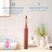 Rechargeable Sonic Electric Toothbrush for Adults - High Vibration Teeth & Gum Care 3 Modes Soft Dupont Brush Heads 2-Minute Timer - Shop Internationally - Buy Online on GoSupps.com