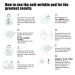 Chest & Neck Wrinkle Patches - Anti-Wrinkle Silicone Moisturizing Treatment | Reusable 100% Medical Grade D collet Patches for Overnight Use - Buy Online on GoSupps.com