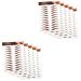 Hemoton 10 Sheets sticker eyebrow stickers peel off simulation eyebrow grooming shaping eyebrow 1 count (Pack of 1) Brownx2pcs