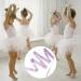 AIEX 4 Pcs Sparkling Pink Dance Ribbons - Rhythmic Gymnastics Ribbon Wand Set - Buy Online on GoSupps.com