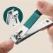 Nail Clippers Set with Nail File Sharp Edge Fingernail and Toenail Clipper Cutter Nail File Thick Nail Trimmer Stainless Steel Toenail Clipper for Manicure and Pedicure (4 Pc Set - Green) - Buy Online on GoSupps.com