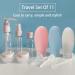 Yearonan 11-Piece Travel Bottle Set | TSA-Approved Cosmetic Containers | Portable Pump & Spray Bottles for Toiletries - Buy Online on GoSupps.com