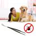Easyult Tick Pliers & Splinter Tweezers Stainless Steel 2in1 for Humans Dogs & Children | Reliable Tick Removal Tools - Buy Online on GoSupps.com