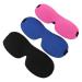 NOLITOY 3pcs 3D Sleep Mask Travel Eye Sleeping Eyeshade Sleep Blindfolds Eye Patches for Adults Blindfolds for Silk Eye Masks Blindfold Elastic Invisible Polyester Plate