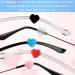 10 Pairs of Colorful Silicone Anti-Slip Glasses Holders - Soft Brick Covers for Kids & Adults - Perfect for Myopic Grooves Sunglasses & Reading Glasses - Buy Online on GoSupps.com