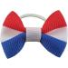 Netproshop Mane Elastics with Bows & Pearls/Crystals - Blue Red White - International Shipping Available - Buy Online on GoSupps.com