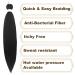 Buy Antiensed Braiding Hair - Easy Braid Itch-Free Synthetic Fiber Yaki Texture Hair Extensions (6 Packs 50cm 1B#) for International Shipping - Buy Online on GoSupps.com