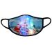 riou Christmas Face Mask LED with Motif Washable Adult Funny Mouth and Nose Protection Fabric Bandana Multifunctional Scarf