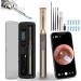 Ear wax removal otoscope otoscope with 1920p HD camera with 6 LED lights supports iOS & Android systems ear cleaner with 10 silicone ear mussels for adults children and dog cleaners