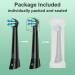 Toothbrush Replacement Heads for Oral-B iO Series 2-10 - 10 Pack Compatible Black/White Brush Heads - Buy Online on GoSupps.com