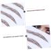 FOMIYES 8 pcs eyebrow stickers makeup false eyebrows cosmetics 6D Hair-Like Eyebrows Stickers 4d - Buy Online on GoSupps.com