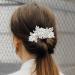 TAIOSNADJ Crystal Bridal Hair Comb Handmade Hair Accessories Wedding Rhinestone Hair Side Comb for Bride Wedding Prom Flower Girl Headpieces - Buy Online on GoSupps.com