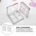 Beaupretty 4-Piece Empty Lipstick and Eyeshadow Palette - Clear Acrylic Cosmetic Container for Travel - Buy Online on GoSupps.com