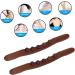 2pcs Wooden Gua Sha Stick Set - Massage Points for Home Relaxation | Natural Wooden Scraping Stick - Buy Online on GoSupps.com
