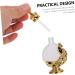 LALADEFIEE 1pc Peacock Essential Oil Bottle Dropper Bottle Liquid Dispenser Perfume Bottle Glass Empty Holder Liquid Bottle Liquid Holder 3.1x10.5cm Golden - Buy Online on GoSupps.com
