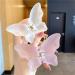 Transparent Butterfly Half Tied Hair Clip Back Spoon Clip Frosted Shark Clip Hair Clip FrostedButterfly-Tan - Buy Online on GoSupps.com