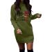 Women's Christmas Skirt Hoodie Sweatshirt - Elegant Mini Dress & Pullover Sweater for Festive Style - Buy Online on GoSupps.com