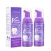 GFOUK Oral Crystal Cleansing Mousse Oral Cleansing Mousse tooth whitening mousse Purple Color Corrector Booster toothpaste Refreshing Breath Deep Cleaning toothpaste for Fresh Breath (2PCs)