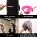 Hair Dye Coloring Kit: Mixing Bowl, Tinting Brushes, Tail Comb - DIY Hairdressing Tools Set in Elegant Pink for Home or Salon - Buy Online on GoSupps.com
