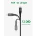 I-Lefante Ebike Charging Cable for Bosch Intuvia | 40cm | OTG Function | Micro USB to iOS | Compatible with E-Bike Displays & Bicycle Computers - Buy Online on GoSupps.com