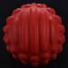 Joselin PU Foam Shock Fascia Ball - Red | Muscle Relaxation & Fitness Massage Ball | Waterproof & Easy to Clean Healthcare Tool - Buy Online on GoSupps.com