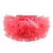 HOOLCHEAN Infant Toddler Baby Girls Super Soft Fluffy Tutu Skirt with Diaper Cover Bloomer 1-2 Years Watermelon Red