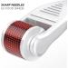 Bowka 7-in-1 Derma Roller Kit | JadoCholer Ice Scooter | Microneedles for Skin Rejuvenation Anti-Wrinkle Beard Growth & Hair Loss - Black - Buy Online on GoSupps.com