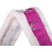 Buy QHP Lunging Girth Ontario - Adjustable Soft Faux Fur for Ponies - Fuchsia Color | International Shipping Available - Buy Online on GoSupps.com