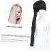 PLAFOPE 2pcs Dry Hair Cap Portable Hair Salon Heat Cap Adjustable Hooded Bonnet Heat Cap for Hair 190t Black - Buy Online on GoSupps.com