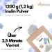 Bioticana Inulin Powder - 1200g Chicory Root Fiber - 100% Vegan Prebiotic Supplement - Buy Online on GoSupps.com