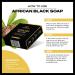African Black Handmade Soap Bar - Organic & Natural for Face & Body | Soothing Moisturizing Acne Relief - Shop Now - Buy Online on GoSupps.com