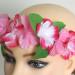 Hawaiian Leis Flower Headband Wristbands Set - Luau Tropical Hawaii Accessories for Women - Summer Beach Vacation Party Decoration - 24 Pack - Buy Online on GoSupps.com