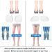 Silicone Medial & Lateral Heel Wedge Insoles - Correct Supination & Pronation, Alleviate Knock Knee Pain, Bow Legs, O/X Type Leg - 3 Pairs - Buy Online on GoSupps.com