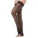 Relaxsan Basic 870A - 140 denier open-toe moderate support hold up stockings 18-22 mmHg XXL Black