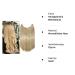 Silk-Co Honey Blonde & Bleach 50cm Hair Extensions - Smooth Invisible Cord Synthetic & Real Hair Blend for Women - Buy Online on GoSupps.com