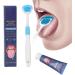 2-Piece Tongue Cleaning Brush & Gel Set for Fresh Breath | Mint Oral Hygiene Tools - Buy Online on GoSupps.com