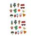 TEHAUX 28 Pcs Hat Accessories Diy Patch Cartoon Patch Embroidery Patches Coconut Tree Children's Clothing 14pcsx2pcs As Shownx2pcs