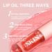 Bangfeng Big Brush Head Hydrating Lip Glow Oil Plumping Lip Tint - Chocolate - Buy Online on GoSupps.com