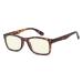 Eyekeper computer reading glasses UV protection glare protection anti -reflective computer reader (turtle yellow tinted glasses) +1.0 +1 diopttria BB40 lens - tortopail
