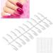 Nail Display Plastic Fake Nail Tips Easy To Coloring for Nail Salon for Manicure Store for DIY Nail Art for Family - Buy Online on GoSupps.com