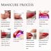 JOLIGEL 4Pcs Gel Nail Polish Set Starter Kit 7.3ml Soak Off for Nail Art Design UV LED Manicure Semi Permanent Long Lasting Mirror Finish Non-Toxic Resin 010 Lavender / Violet Pastel / Seductive Plum / Purple - Buy Online on GoSupps.com