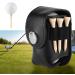 Dewin Golf Ball Bag Holder Clip Utility Pouch Sports Tackle Set with Golf Ball and Tees - Black - Buy Online on GoSupps.com