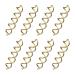 Frcolor 20 Spiral Hair Pins & Twist Hair Clips - Black & Gold | Perfect for International Shipping - Buy Online on GoSupps.com