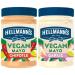 Vegan Mayo Bundle with Hellmanns Vegan Chipotle Mayonnaise 270g and Vegan Garlic Mayonnaise 270g (2 Pack)