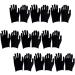 Milists 12 Pairs Cotton Gloves - Black Moisturizing & Jewelry Inspection Gloves (Size M) - Soft Thin Protection for Cosmetics & Coins - Ideal for International Shipping - Buy Online on GoSupps.com
