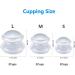 QISEEYA 6-Piece Silicone Cupping Therapy Set - Professional Studio & Home Cupping Kit for Cellulite & Joint Pain Relief - Myofascial Massage Cups in 3 Sizes (White) - Buy Online on GoSupps.com