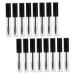 SOESFOUFU 16pcs Mascara Tube Mascara Cream Vials Empty Mascara Lip Gloss Tubes Lip Gloss Containers Plastic