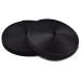 1 Inch Wide 33 Ft Long Sew on Hook and Loop Strips Fastening Nylon Fabric Tape Non-Adhesive Back Nylon Strips Fabric Fastener Industrial Strength Interlocking Tape Black 1X33FT